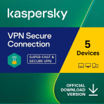 Kaspersky Secure Connection 1-month 1-User 5-Device License KL19879DEMS