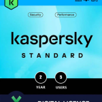 Kaspersky Standard Anti-Virus 2-year 5-Device License KL10419DEDS - ESD