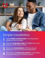 McAfee Internet Security | 10 Device | Antivirus Software | Password Manager | Windows/Mac/Android/iOS | 1 Year Subscription | Download Code - Image 2